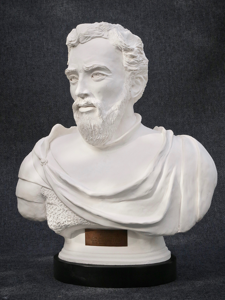 William Wallace Poured Marble Sculpture