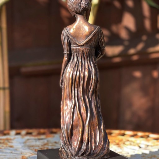 Austenite Maquette Bronze Sculpture Back 2