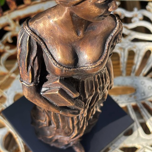 Austenite Maquette Bronze Sculpture Close 7