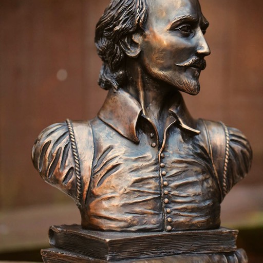 William Shakespeare Bronze Sculpture